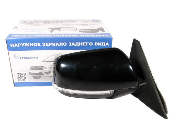 Зеркало боковое 2170 Приора правое нового образца с повт. мех.привод ...