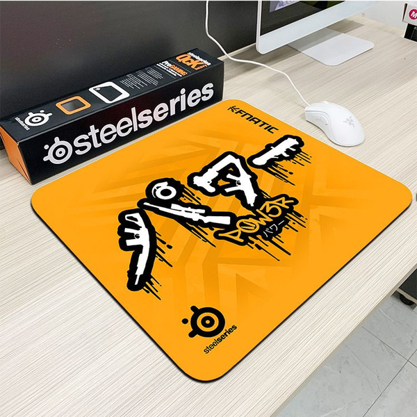 Игровой коврик для мыши 40*45 см Steelseries Qck Fnatic Edition купить ...