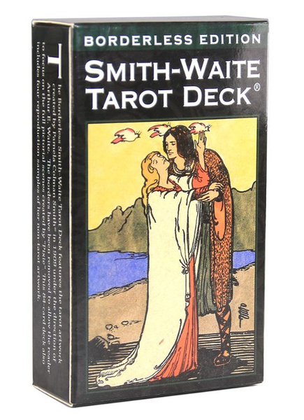 Карты Таро Смит-Уэйта колода без полей 12х7см/ Smith-Waite Tarot Deck ...