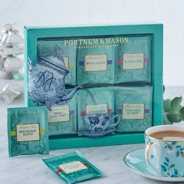 Набор чая в пакетиках Fortnum&Mason Fortnum's Famous Tea Selection, 60 ...