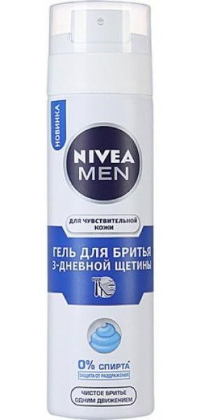 Nivea Гель для бритья Men, для чувствительной кожи, 200 мл - купить с ...