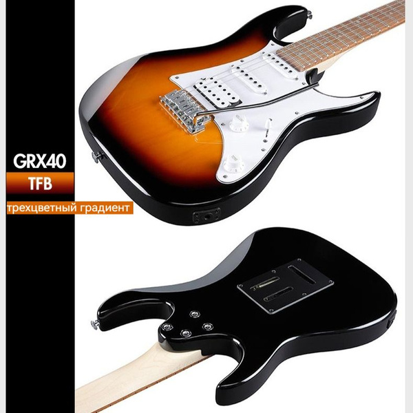 Электрогитара IBANEZ GRX40 Электрогитара 6-струнная, корпус Тополь ...