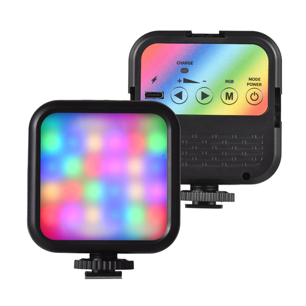 WL-R1K Карманный фонарь для фотосъемки RGB 5 Вт/черный - купить с ...