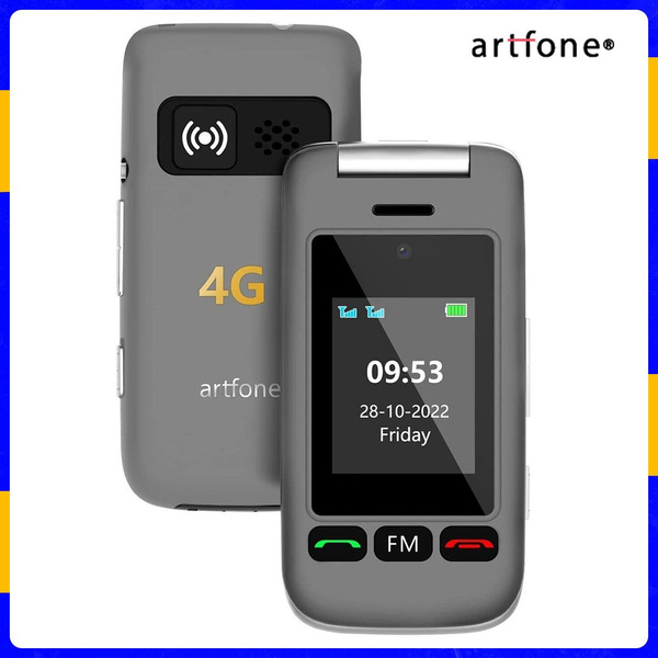 Мобильный телефон artfone Мобильный телефон 4G G6 Senior Flip Mobile ...