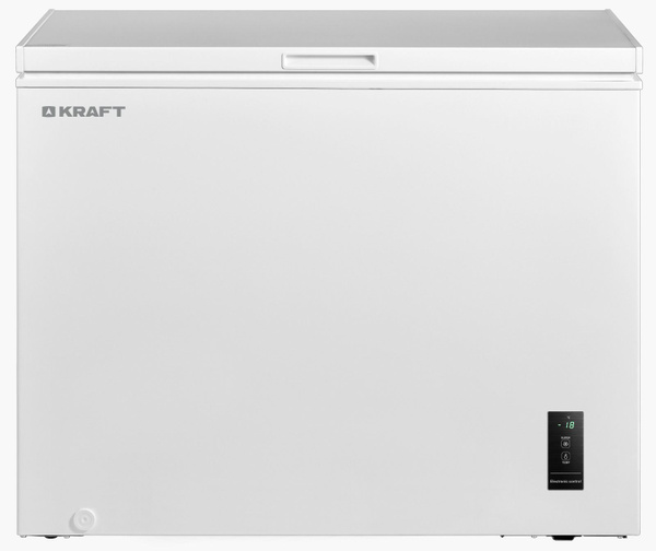 Морозильный ларь KRAFT Морозильник BD (W) 300 BL с LED дисплеем ...