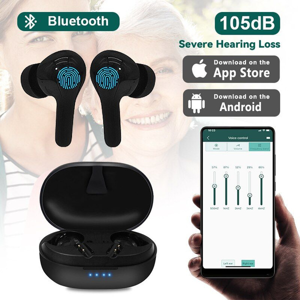 Цифровой Перезаряжаемый Слуховой Аппарат Bluetooth С Управлением Через ...