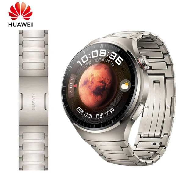 Титановый ремешок для часов Huawei Watch 4 Pro купить на OZON по низкой ...