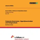 Corporate Governance - Eigentumerstruktur und Anlegerschutz - Johannes Müller