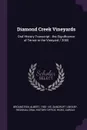 Diamond Creek Vineyards. Oral History Transcript : the Significance of Terroir in the Vineyard / 2000 - Albert Brounstein, Carole Hicke