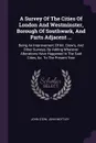 A Survey Of The Cities Of London And Westminster, Borough Of Southwark, And Parts Adjacent ... Being An Improvement Of Mr. Stow's, And Other Surveys, By Adding Whatever Alterations Have Happened In The Said Cities, &c. To The Present Year - John Stow, John Mottley