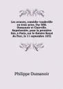 Les avocats, comedie-vaudeville en trois actes. Par MM. Dumanoir et Clairville. Representee, pour la premiere fois, a Paris, sur le theatre Royal du Parc, le 11 septembre 1852 - Philippe Dumanoir