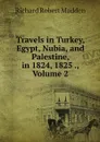 Travels in Turkey, Egypt, Nubia, and Palestine, in 1824, 1825 ., Volume 2 - Richard Robert Madden