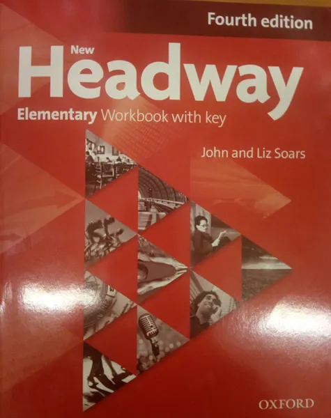 Обложка книги New Headway. Elementary Workbook with Key, Soars John, Soars Liz