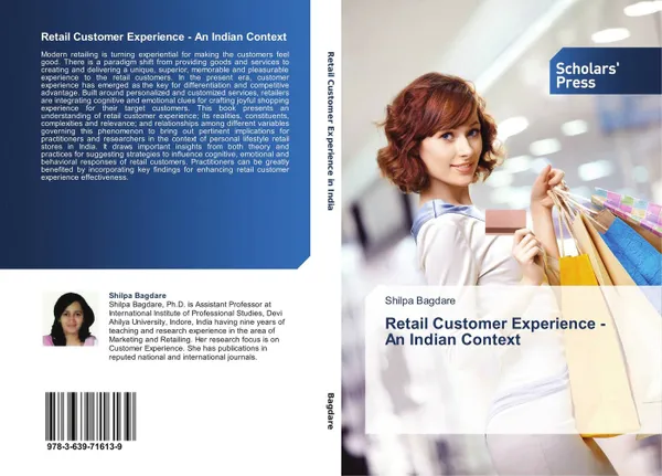 Обложка книги Retail Customer Experience - An Indian Context, Shilpa Bagdare