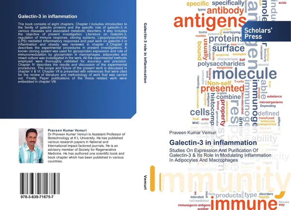 Обложка книги Galectin-3 in inflammation, Praveen Kumar Vemuri