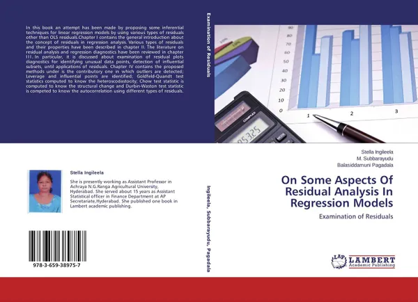 Обложка книги On Some Aspects Of Residual Analysis In Regression Models, Stella Ingileela,M. Subbarayudu and Balasiddamuni Pagadala