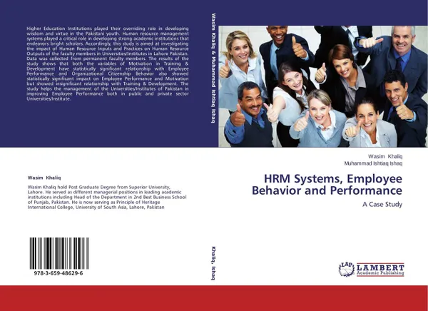 Обложка книги HRM Systems, Employee Behavior and Performance, Wasim Khaliq and Muhammad Ishtiaq Ishaq