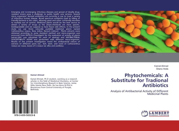 Обложка книги Phytochemicals: A Substitute for Tradional Antibiotics, Kamal Ahmad and Shanu Hoda