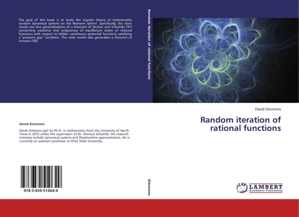 Обложка книги Random iteration of rational functions, David Simmons