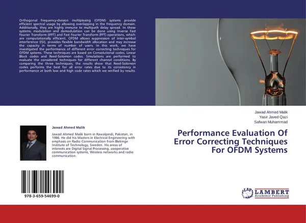 Обложка книги Performance Evaluation Of Error Correcting Techniques For OFDM Systems, Jawad Ahmed Malik,Yasir Javed Qazi and Safwan Muhammad