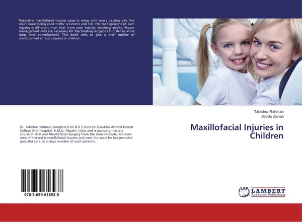 Обложка книги Maxillofacial Injuries in Children, Tabishur Rahman and Syeda Zainab