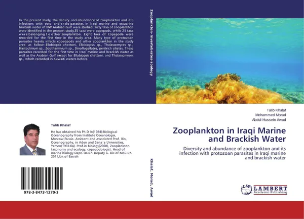 Обложка книги Zooplankton in Iraqi Marine and Brackish Water, Talib Khalaf,Mohammed Morad and Abdul-Hussein Awad