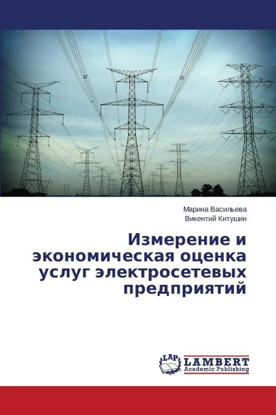 Обложка книги Izmerenie I Ekonomicheskaya Otsenka Uslug Elektrosetevykh Predpriyatiy, Vasil'eva Marina, Kitushin Vikentiy