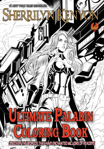 Обложка книги Ultimate Paladin Coloring Book, Sherrilyn Kenyon, Sherrilyn McQueen