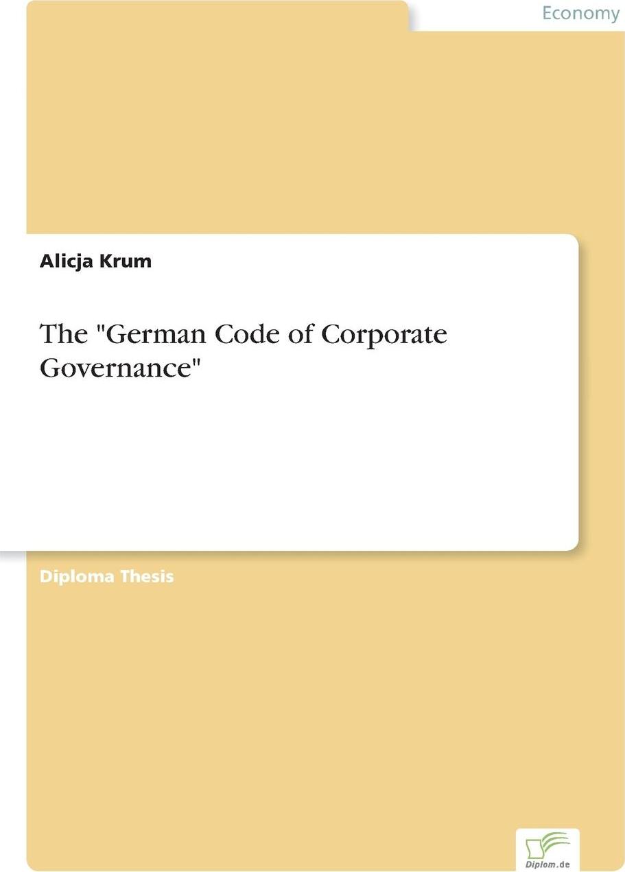 фото The "German Code of Corporate Governance"