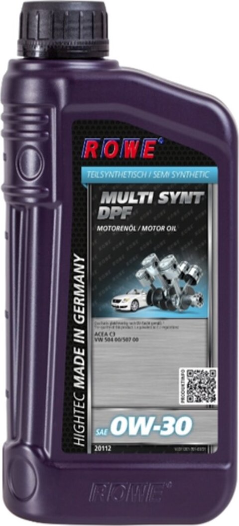 фото ROWE HIGHTEC MULTI SYNT DPF 0W30, 1л