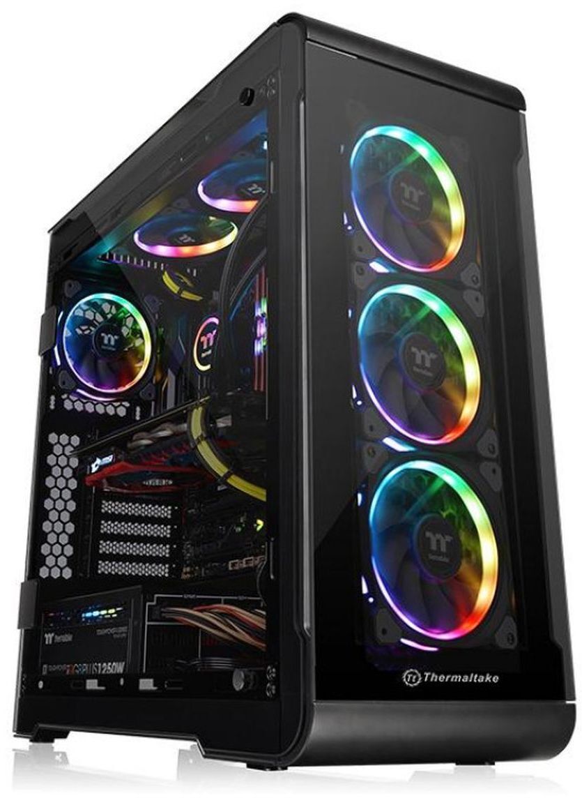 Цветной компьютер. Компьютерный корпус Thermaltake view 32 TG RGB CA-1j2-00m1wn-00 Black. Компьютерный корпус Thermaltake Versa c23 TG RGB CA-1h7-00m1wn-00 Black. Компьютерный корпус Thermaltake view 23 TG ARGB CA-1m8-00m1wn-00 Black. Thermaltake v200 Tempered Glass RGB Edition.