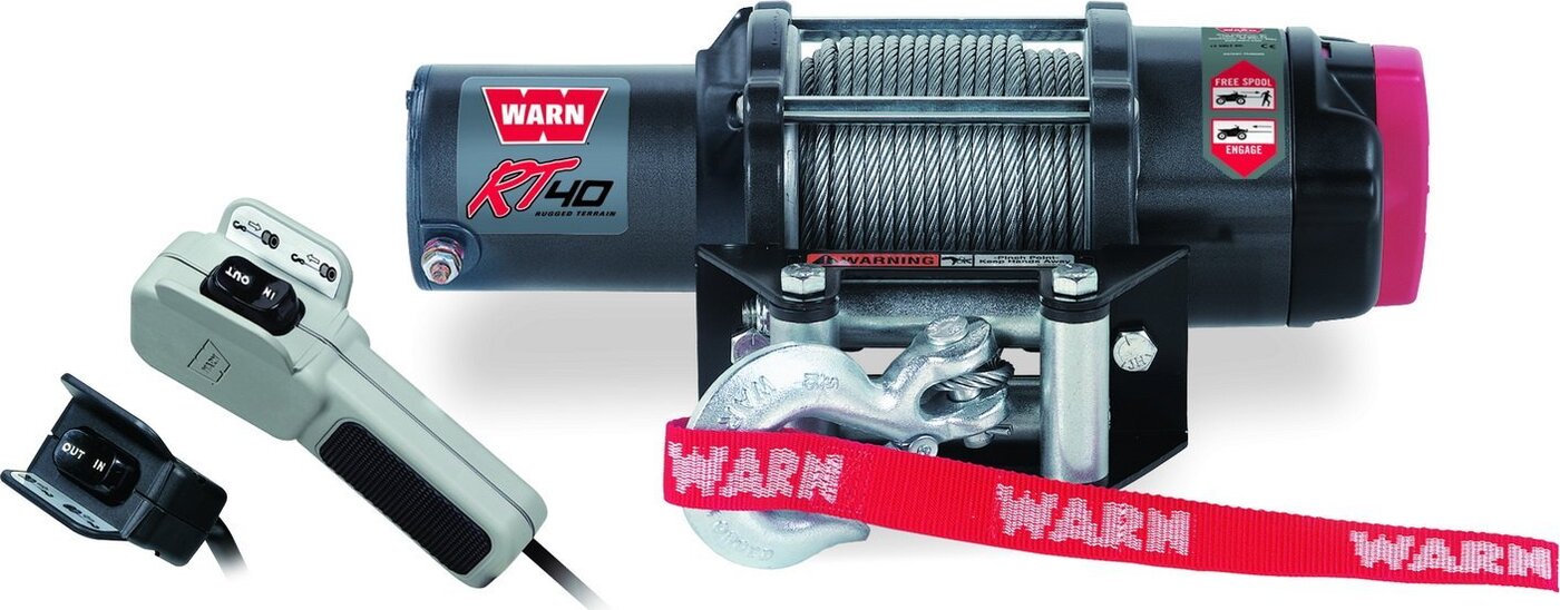 Warn t. Лебёдка warn для квадроцикла. Лебедка warn 4000 RT. Лебедка XL 3000. Warn rt40 клюз.