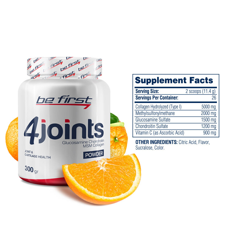 Be first 4joints. Be first 4joints powder 300 гр. препарат для укрепления связок и суставов be first 4joints powder. витамины для суставов спортпит. витамины для суставов сопорт пит.