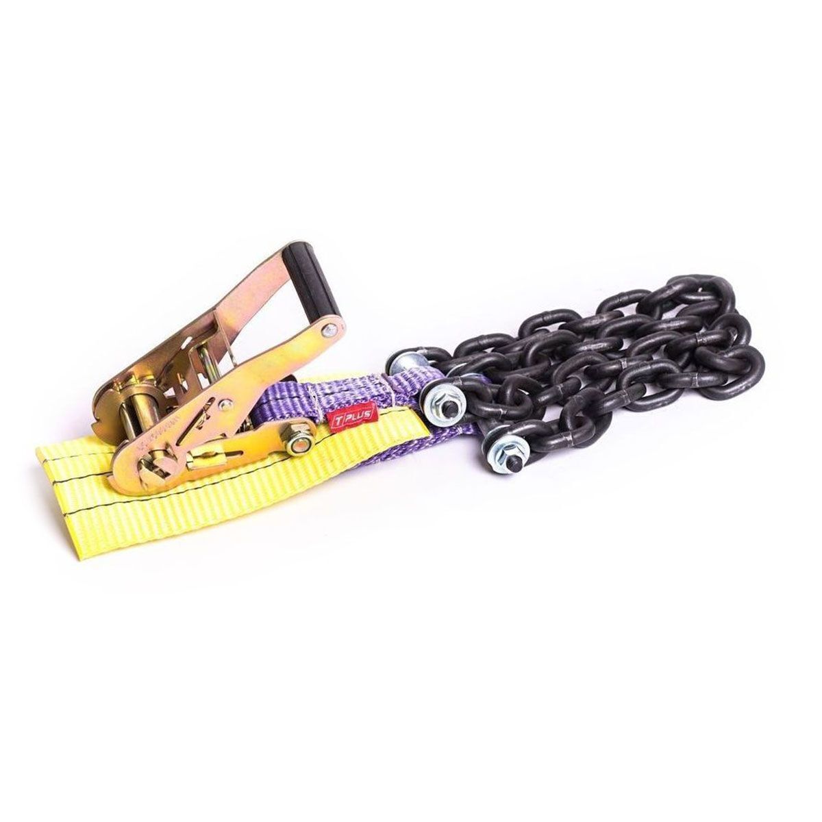 Браслет противоскольжения "4WD" Т8 R21-R22.5 повышенной прочности с храповым механизмом, Tplus - 