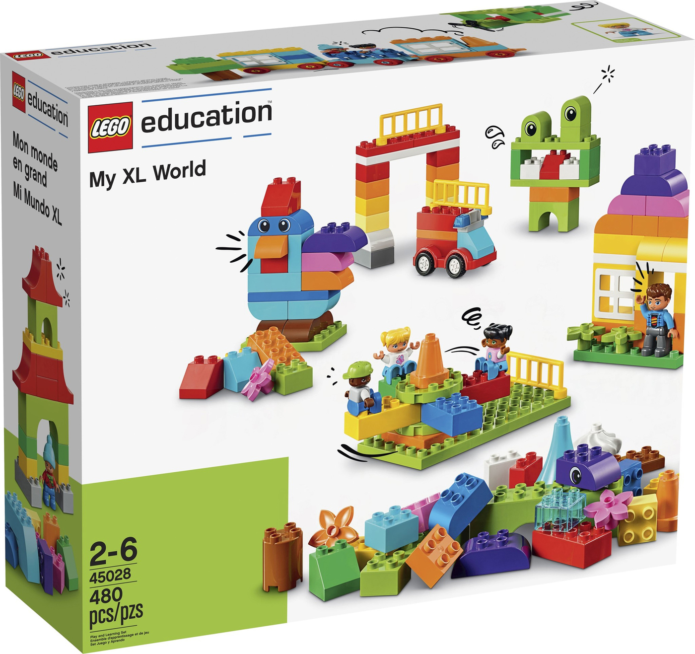 • Конструктор LEGO Education Preschool Duplo 45028 мой большой мир