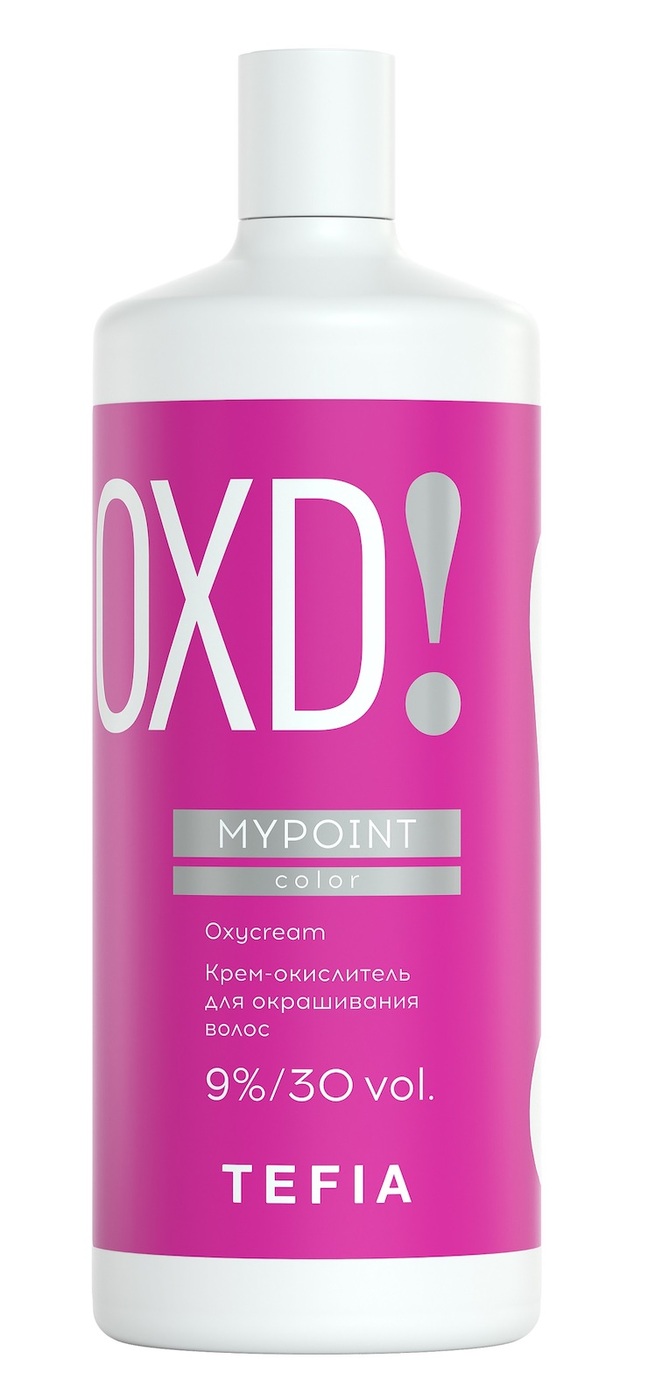 Tefia. Крем окислитель для окрашивания волос 9% (30 vol.) профессиональный Color Oxycream MYPOINT 900 мл