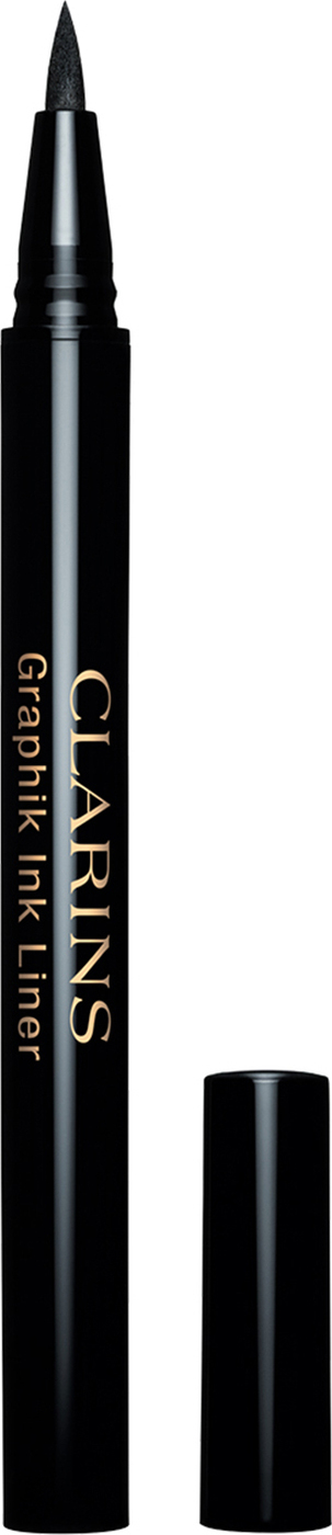 Clarins Graphik Ink Liner Подводка-фломастер для глаз, 01 black, 0.4 мл