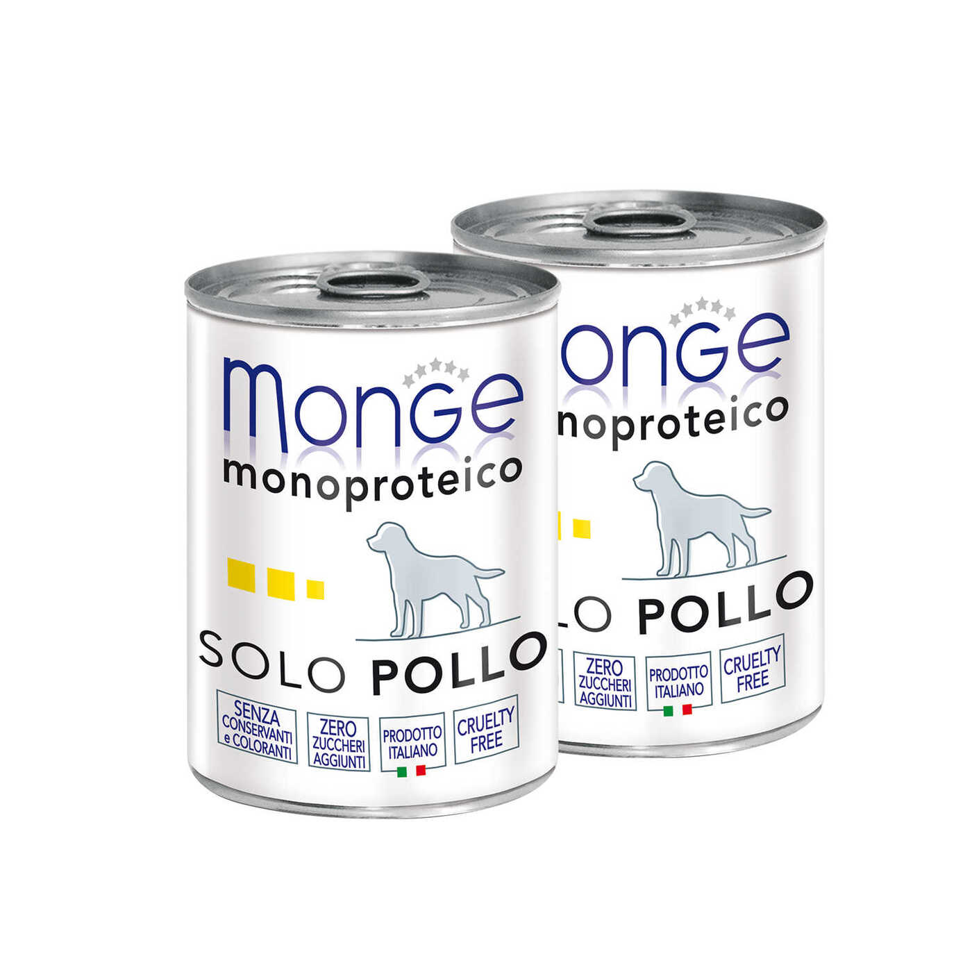 Консервы для собак Monge "Monoproteico Solo", паштет из курицы, 400 г ...
