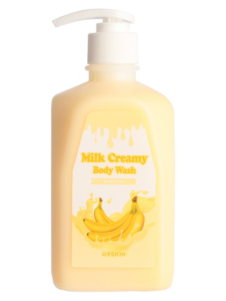 Гель для душа skin. G9 гель для душа Milk creamy body Wash_Banana 520гр. Гель для душа [g9skin] Milk creamy body Wash. G9 гель для душа Milk creamy body Wash _Strawberry 520гр. [Naturia] гель для душа ваниль creamy Milk body Wash - so Vanilla, 750 мл.