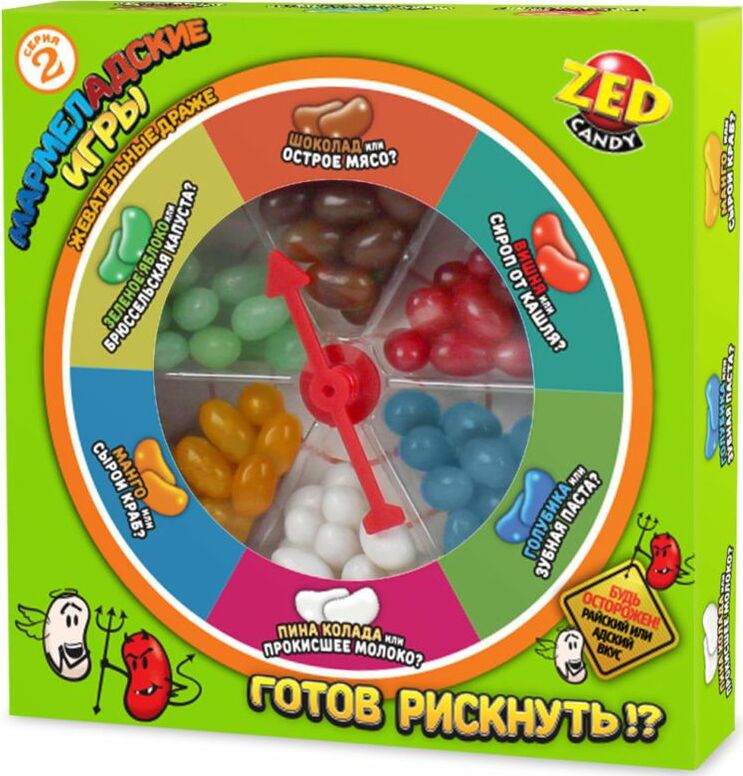 Настольная игра ZED CANDY Мармеладские игры, подарочный набор, 2 серия ...