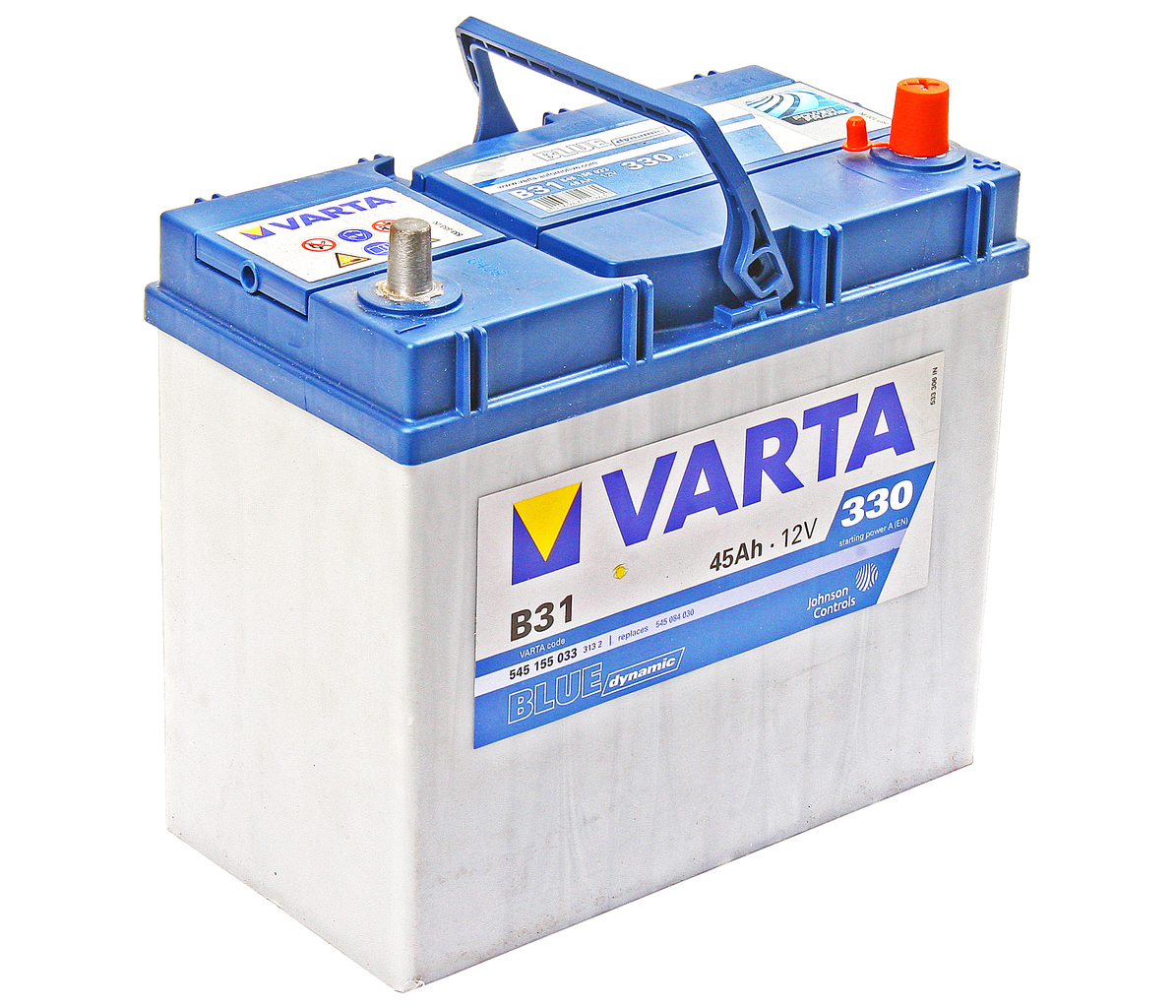 Аккумулятор автомобильный 45. Аккумулятор Varta Blue Dynamic b31. Varta Blue Dynamic 545 155 033 (b31). АКБ 31-750т варта.