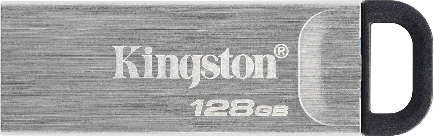 Kingston USB-флеш-накопитель DTKN 128 ГБ, серебристый