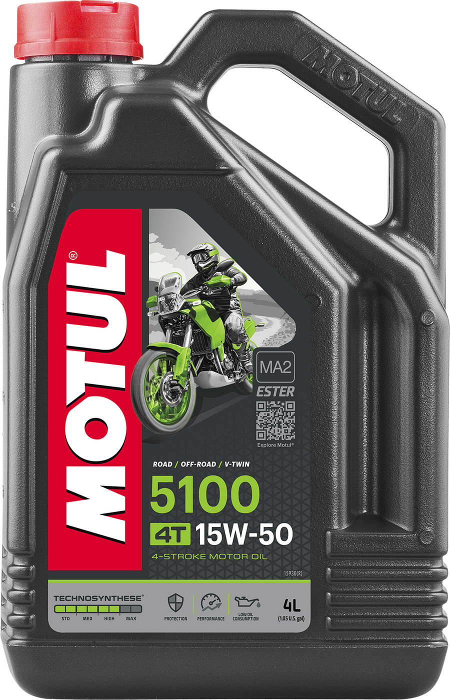 MOTUL51004T15W-50,Масломоторное,Синтетическое,4л