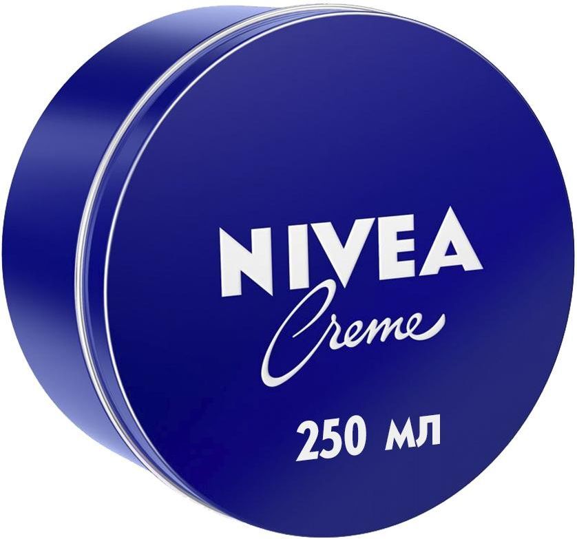 Nivea Creme Увлажняющий универсальный крем, для лица, рук и тела с пантенолом, 250 мл - изображение