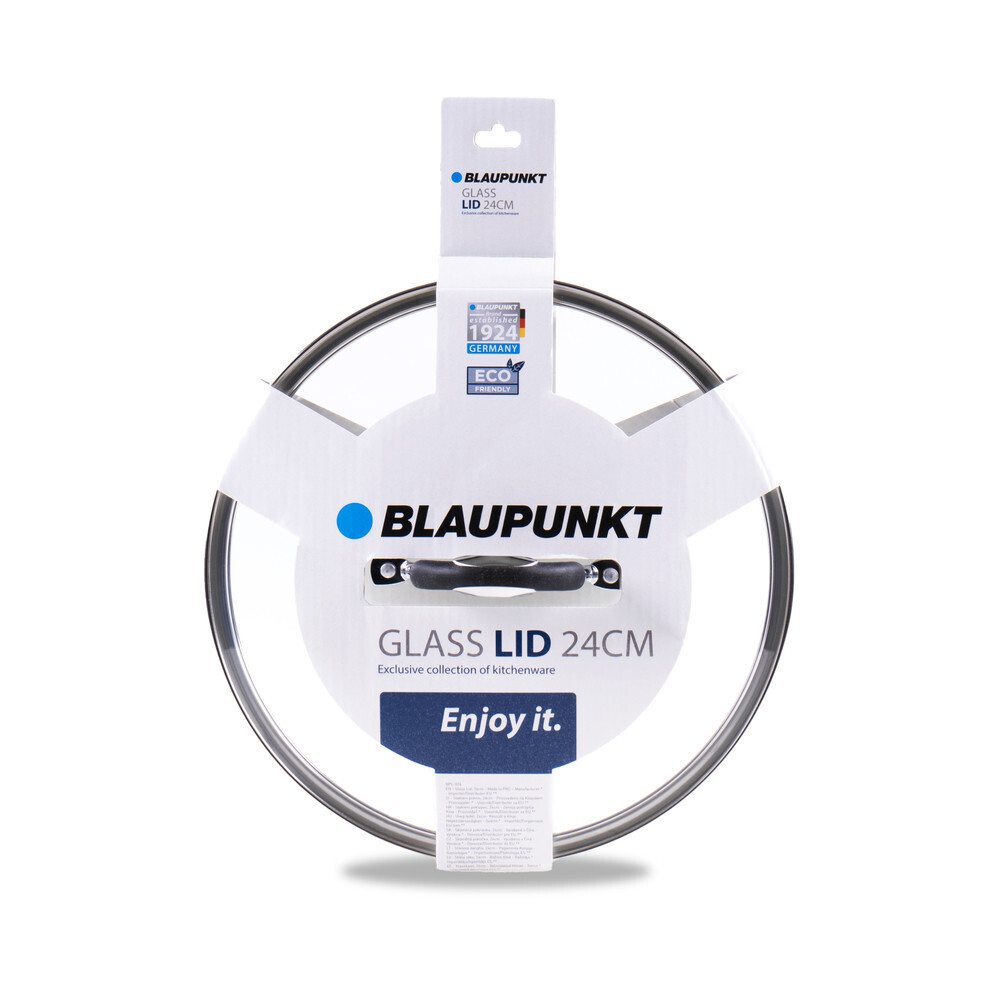 Крышка Blaupunkt для сковороды стеклянная, 24см