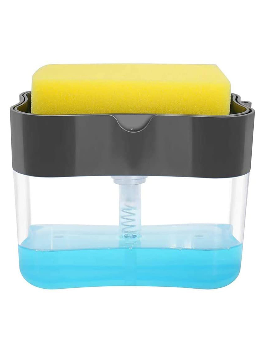 Rz-569 автоматический дозатор для моющих средств soap dispensing sponge holder. Дозатор для мыла с губкой. Диспенсер для губки. Диспенсер кухонный soap pump. Дозатор для жидкого мыла с губкой homezaza dh3220.