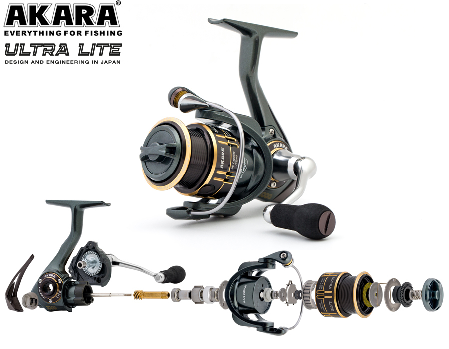 Катушка Akara Ultra Lite 2000 8+1 bb