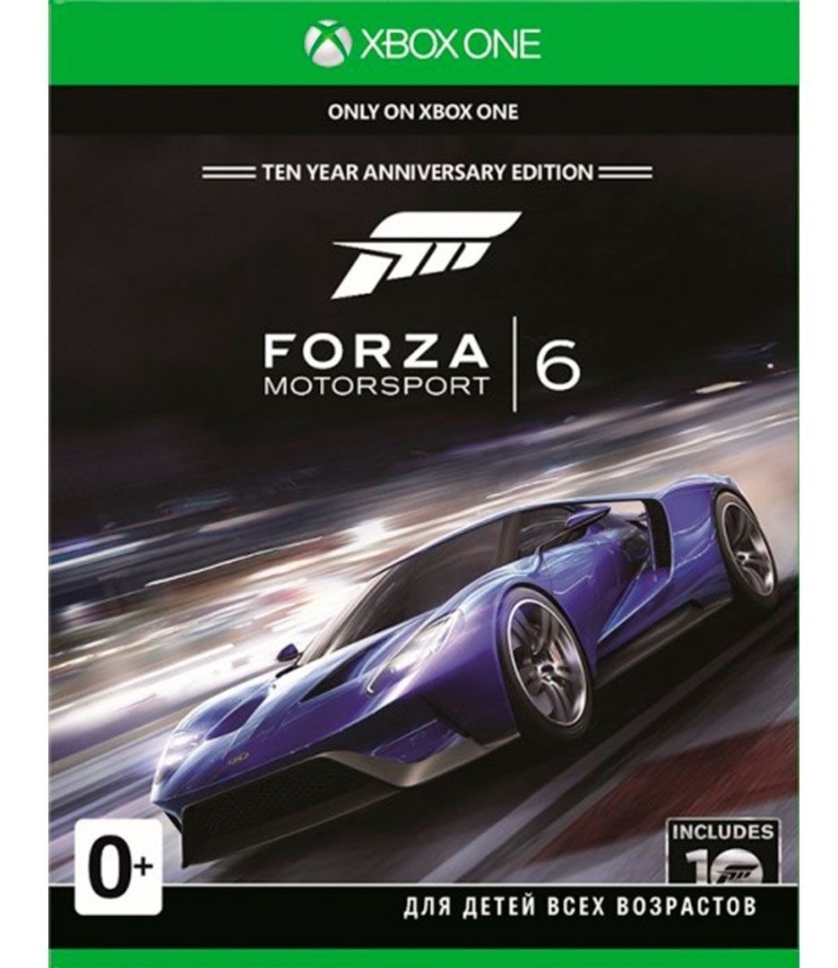 Игра Forza Motorsport 6 (Xbox One, Xbox Series, Русская версия)