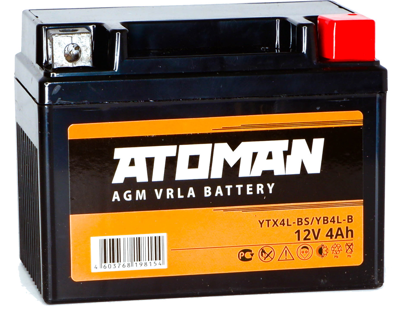 Аккумуляторы спб. Мото ATOMAN AGM 12v 4aч (yb4l-b, ytx4l-b. Мото аккумулятор volat ytx4l-BS. Мото аккумулятор 12v. Волат аккумулятор Moto.