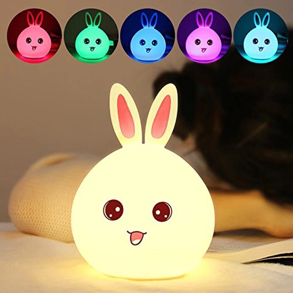 Ночник силиконовый кролик Rabbit Silicone Lamp